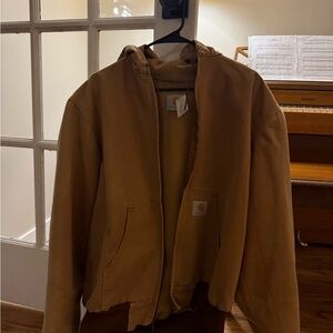 Carhartt Tan Hooded Jacket